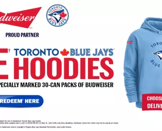 Bud light deals hoodie promo